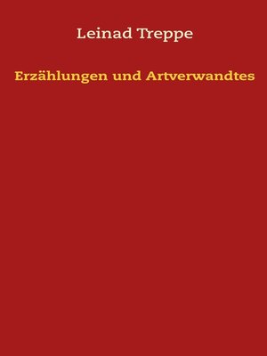 cover image of Erzählungen und Artverwandtes